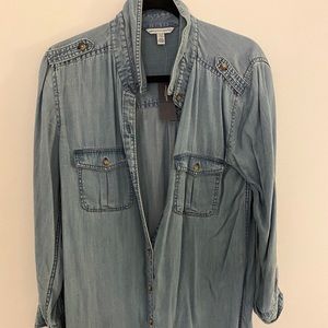 BNWT American Eagle jean button-up dress